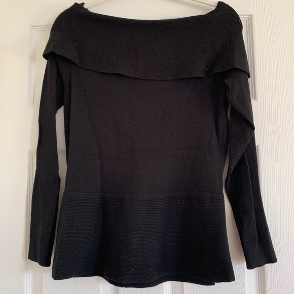 WHBM BLACK SWEATER - Picture 3 of 3